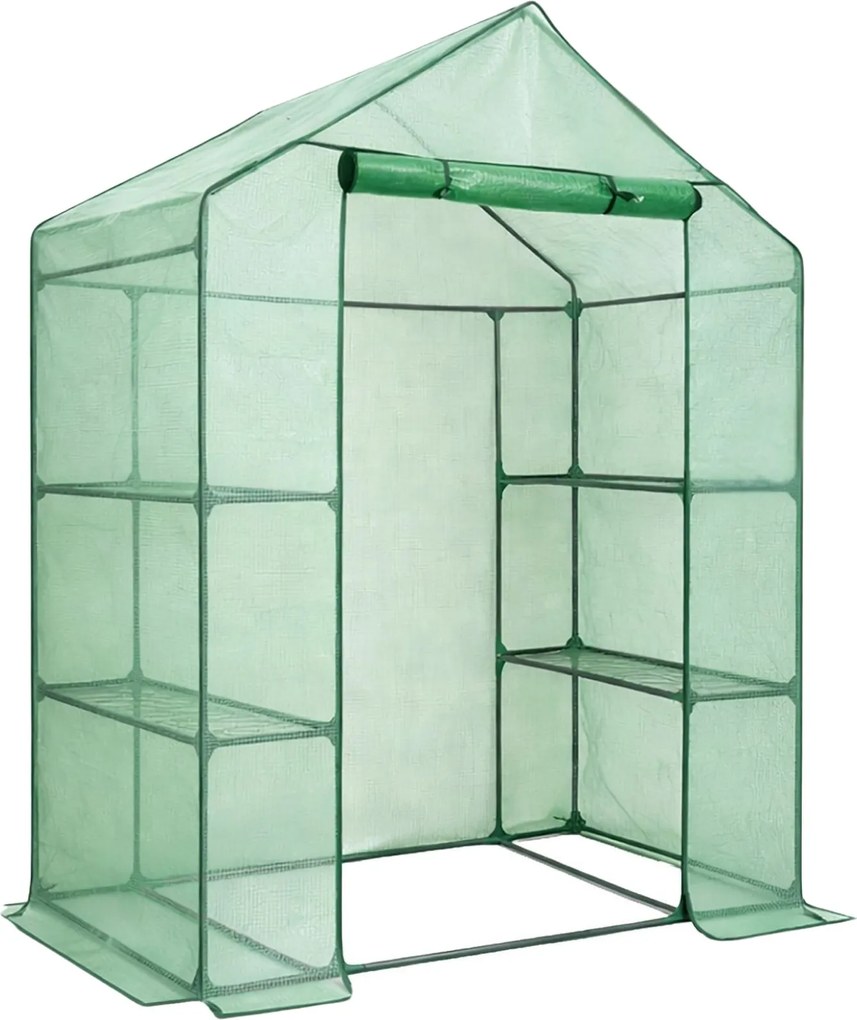 Záhradný fóliovník SOMA 143x73x195 cm zelený