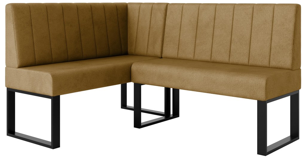 Rohová lavica Mondeo 140x200 (horčicová) (L). Akcia -20%. Vlastná spoľahlivá doprava až k Vám domov. 1129919
