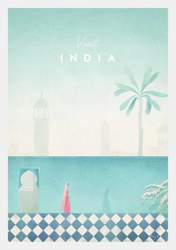 Travel Poster Co. India plagát (A3)