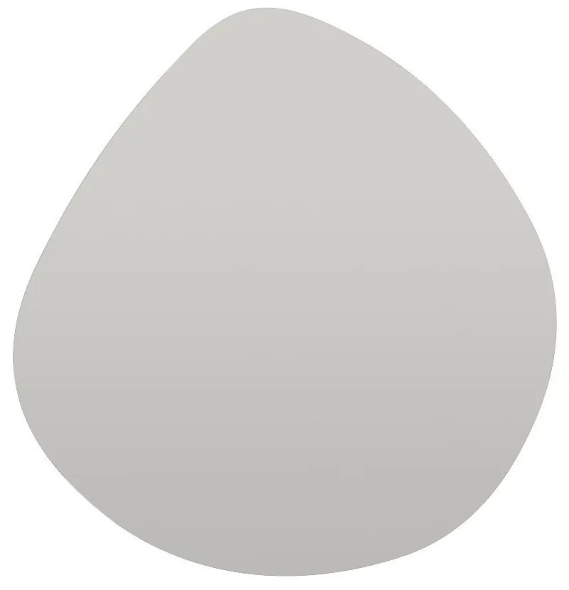 Dekoratívne nástenné zrkadlo Besso 60 cm čierne