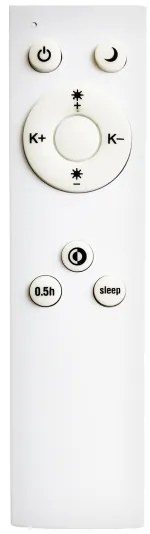 Top Light - LED Stropné svietidlo REVIT LED/36W/230V 3000-6500K 40x40 cm biela+DO