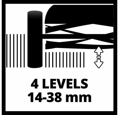 Vretenová kosačka Einhell Power X-Change GE-HM 18/38 Li bez aku a nabíjačky