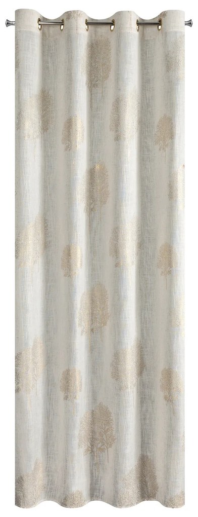 ZÁVES NA KRÚŽKOCH SALINA 140X250 CM VZOROVANÁ