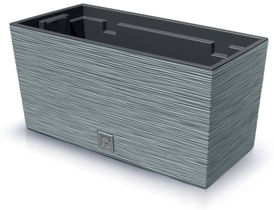 Prosperplast Truhlík FURUSE šedý, varianta 58 cm