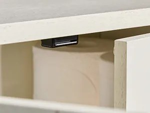 Skříňka pod umyvadlo Ronja 60 cm rustikální bílá