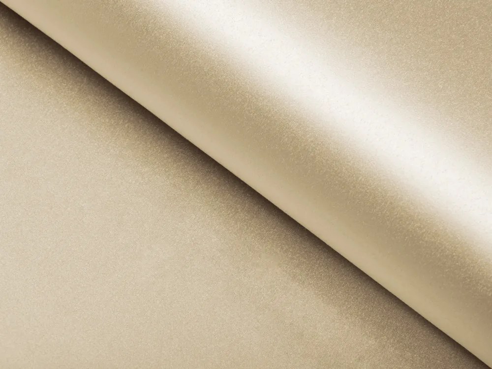 Biante Saténový behúň na stôl polyesterový Satén LUX-L054 Latte 20x140 cm