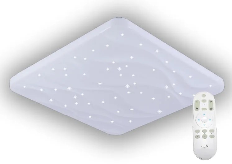 LED svietidlo 50W + diaľkový ovládač + star efekt