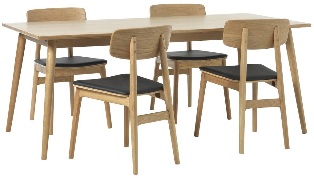 Dizajnový jedálenský stôl Tallys 190 cm prírodný dub