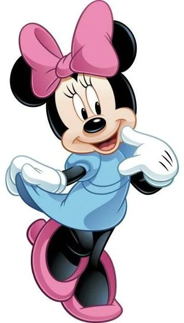 Samolepky na stenu s Disney motívom MYŠKA MINNIE