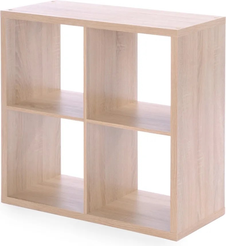Regál Max, 2x2 priehradky, dub sonoma