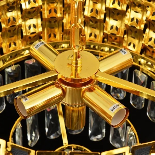 Brilagi - Prisadený luster CRISTAL 5xE14/40W/230V pr. 38 cm