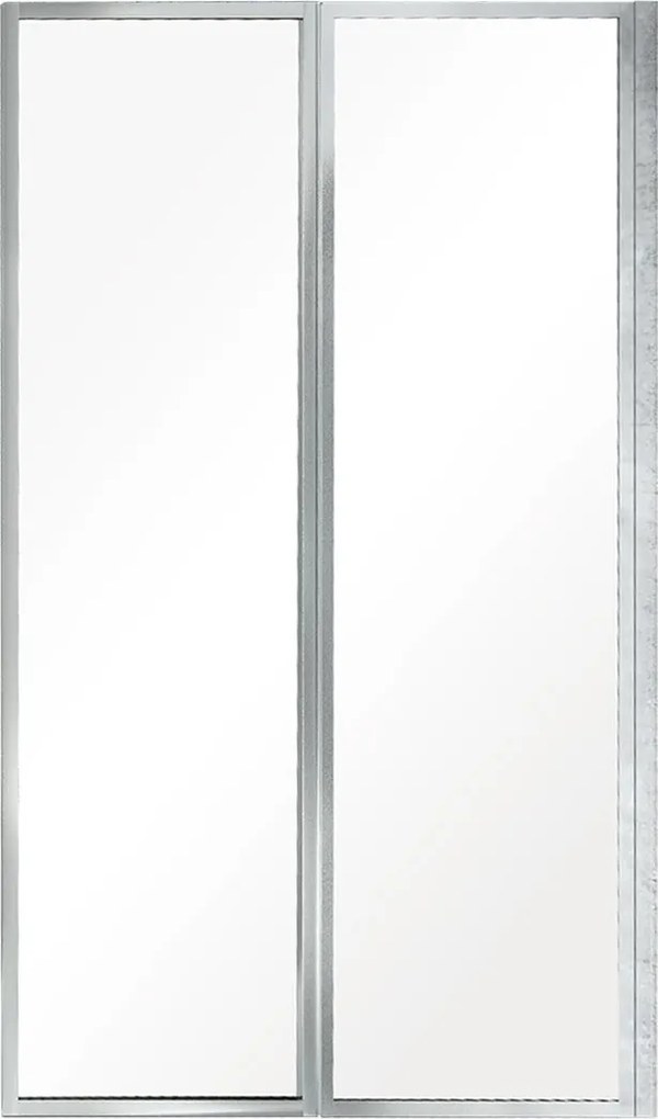 Besco Vaňová zástena AMBITION PREMIUM 2 80140 (80,5x140 cm | Transparent)