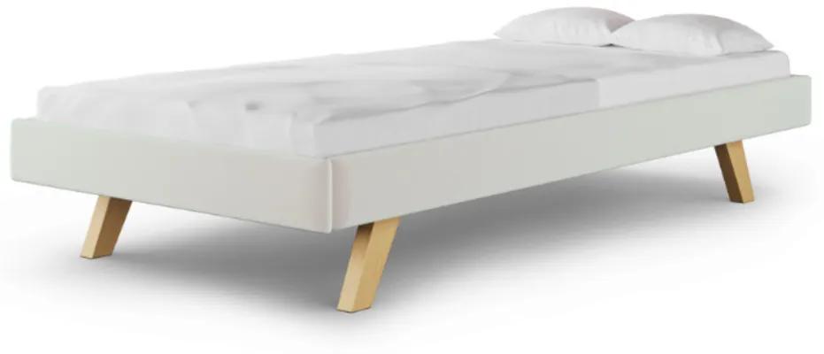 Čalúnená detská jednolôžková posteľ BASIC bez čela