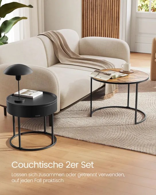 Set dvoch konferenčných stolíkov LCT044K01