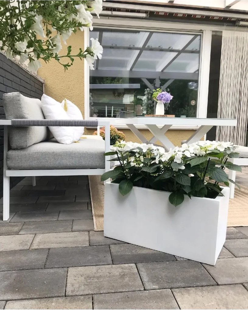 Hrantík MAXI, sklolaminát, šírka 60 cm, biely mat