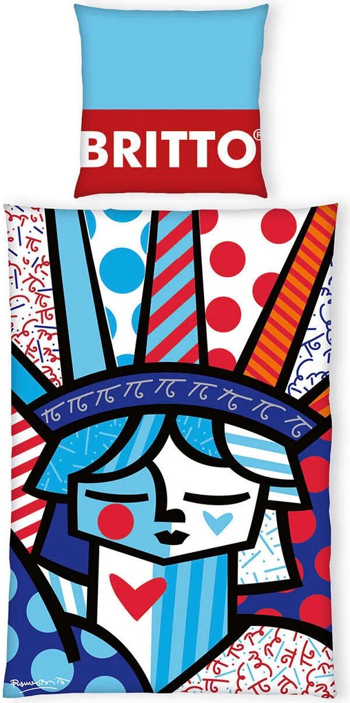 XXXLutz OBOJSTRANNÁ POSTEĽNÁ BIELIZEŇ, renforcé, viacfarebná, 135/200 cm BRITTO - Online Only bytové doplnky - 003463055703