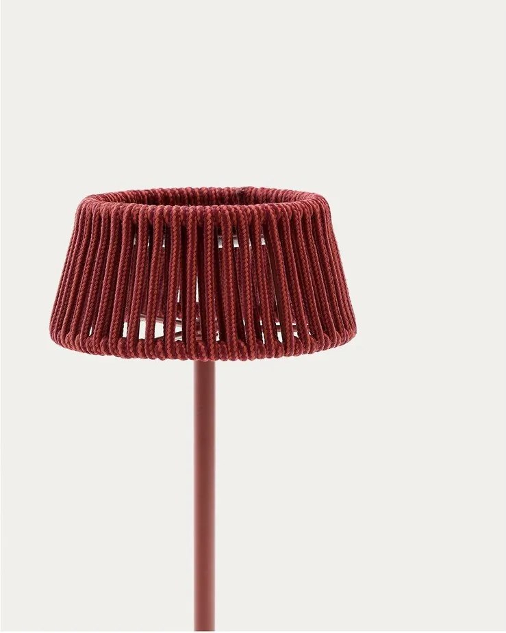 LED stolové/prenosné vonkajšie svietidlo so solárnym panelom ø 11 cm Aldet – Kave Home