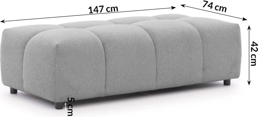 Sivá podnožka Albane – Ropez