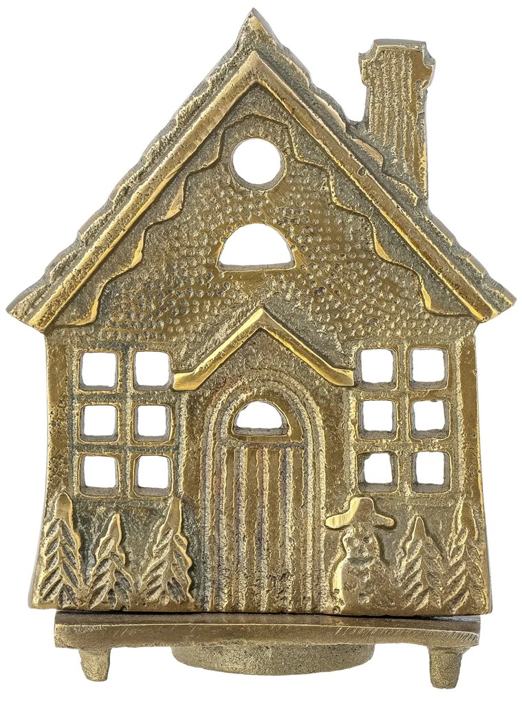Bloomingville Kovový svietnik na čajovú sviečku Crista Brass no.2