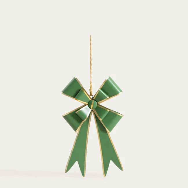 Závesná vianočná dekorácia ALESSIA mašľa 754319