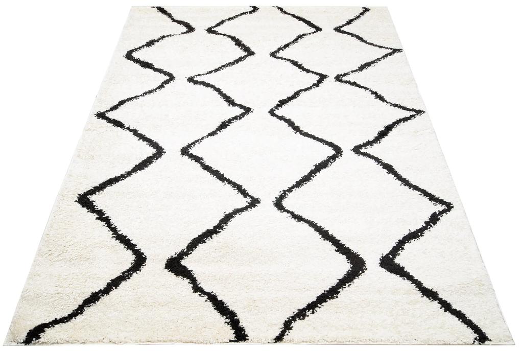 Dizajnový koberec OLIVE - SHAGGY ROZMERY: 140x200