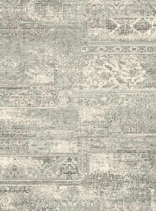 Koberec Agnella Isfahan Korist sivý