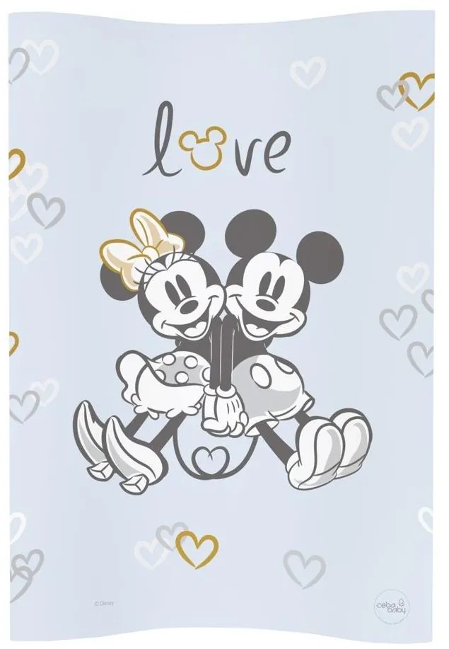 CebaBaby - Prebaľovacia podložka s dvojhranná COSY DISNEY 50x70 cm modrá AG0233