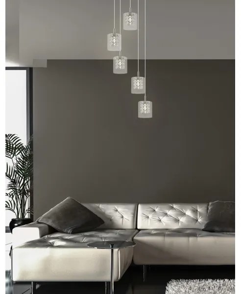 Rabalux 3117 - Krištáľový luster na lanku DUCHESS 5xG9/40W/230V