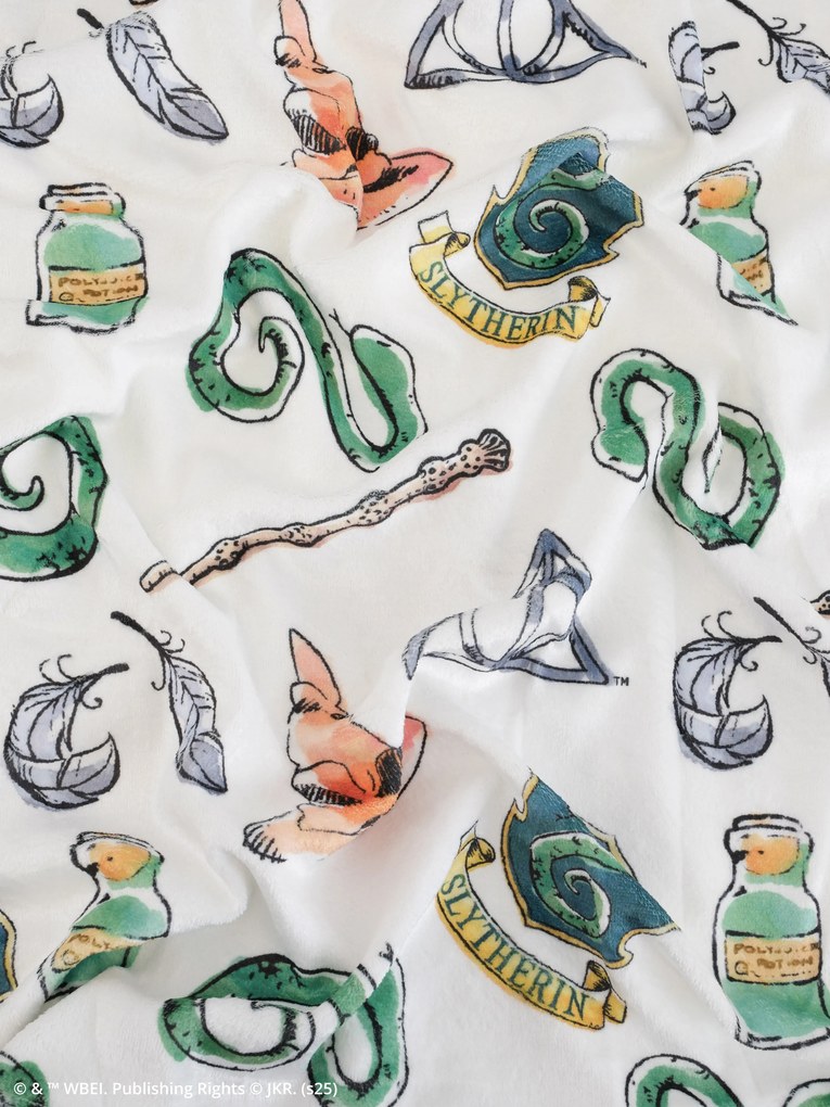 Obliečky mikroplyš Harry Potter - Slizolin