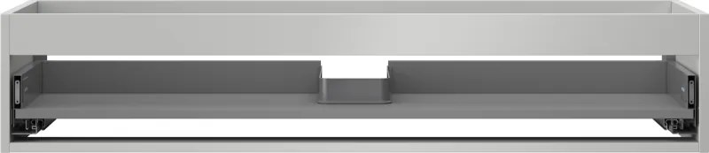 Mexen Box-A, závesná skrinka 120 cm, 1 zásuvka, sivá matná, 91AX0-1200-235-1-62