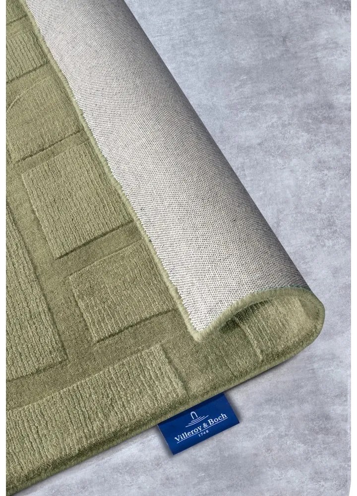 Zelený ručne tkaný vlnený behúň 80x250 cm Alexis – Villeroy&amp;Boch