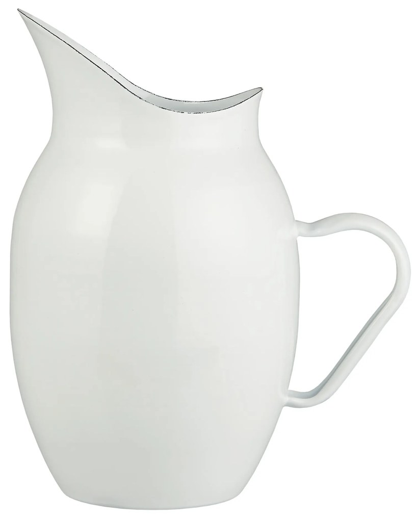 Ib Laursen Smaltovaný džbán White 2,5 l