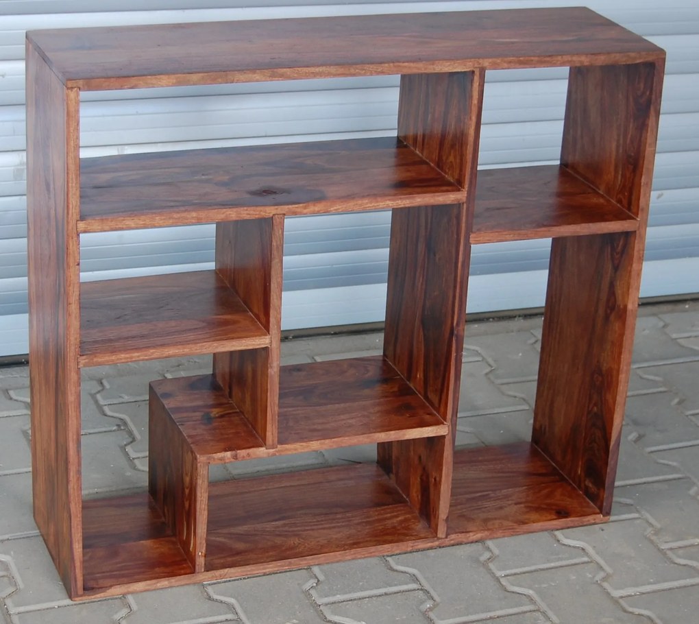 furniture-nabytek.cz - Polica drevená z palisandra 90x90x30
