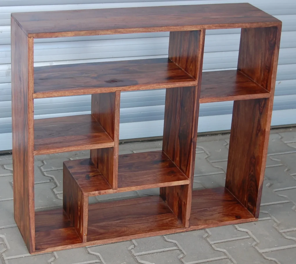 furniture-nabytek.cz - Polica drevená z palisandra 90x90x30