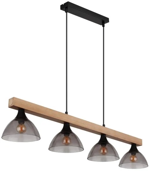 Globo 15544-4H - Luster na lanku LINDI 4xE14/15W/230V