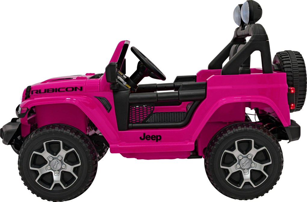 Ramiz Jeep Wrangler Rubicon Ružové vozidlo
