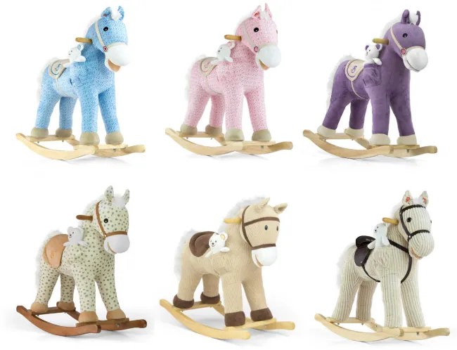 Hojdací koník Pony modrý