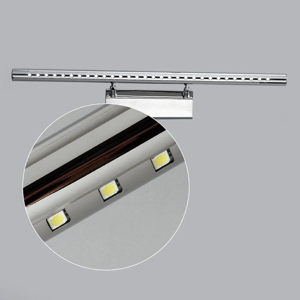 Toolight LED kúpeľnové svietidlo nad zrkadlo 7W 55CM APP362-1W, chróm, OSW-08428