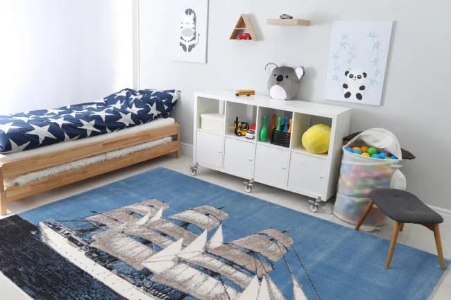 Koberec FD Soft Dar Pomorza modrý