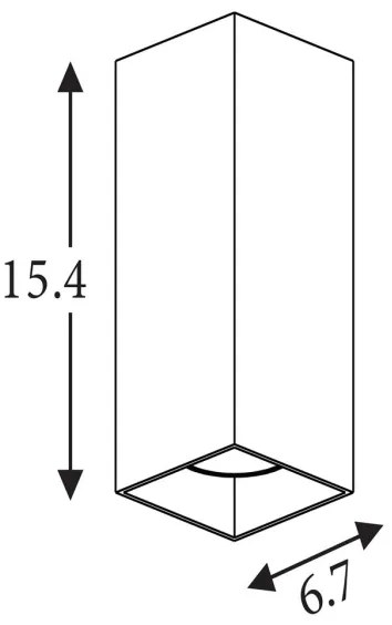 Searchlight 24126WH - Nástenné svietidlo DON 2xGU10/10W/230V biela