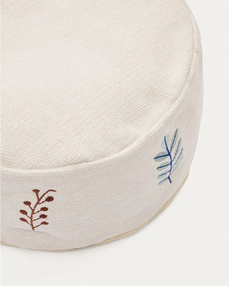 Krémový detský puf Yanil – Kave Home