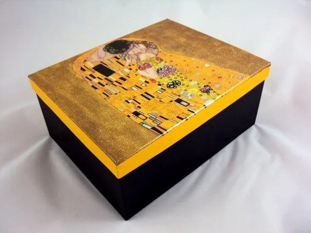 Šálka s podšálkou- set 2 ks ,Gustav Klimt  The Kiss, Queen Isabell