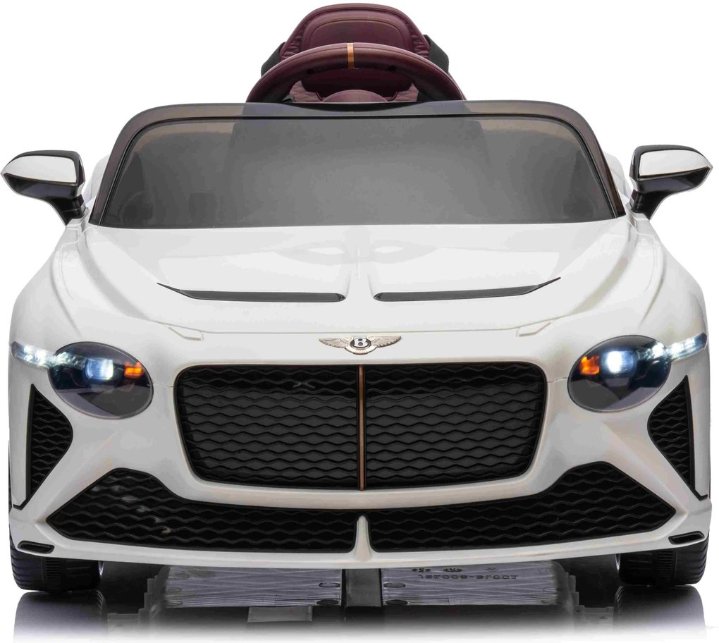 Bentley Bacalar auto na batérie pre deti, biele + diaľkové ovládanie