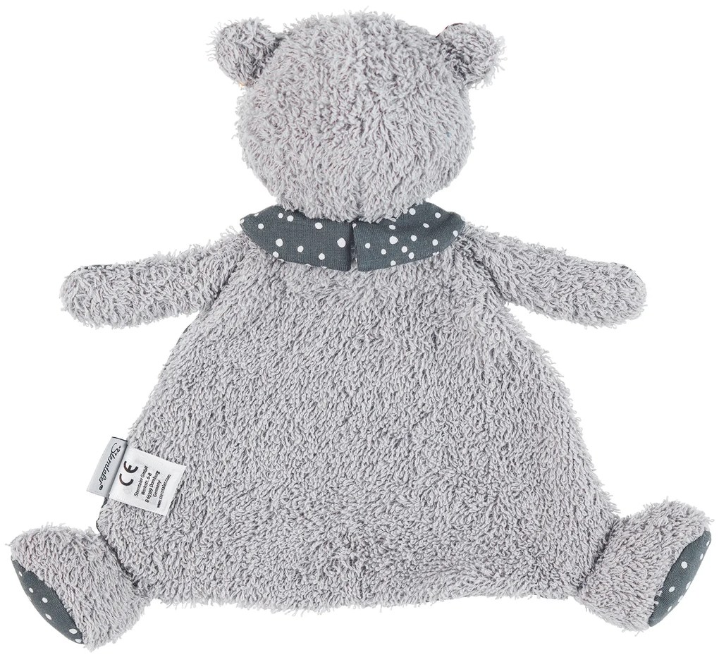 Sterntaler hračka chrastící mazlík méďa Terry 26 cm šedý 3212174