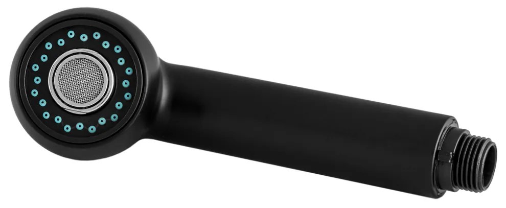 Gamma Atut, kuchynská sprchová hlavica, 1/2" závit, čierna, GMA-SLU-A-BK