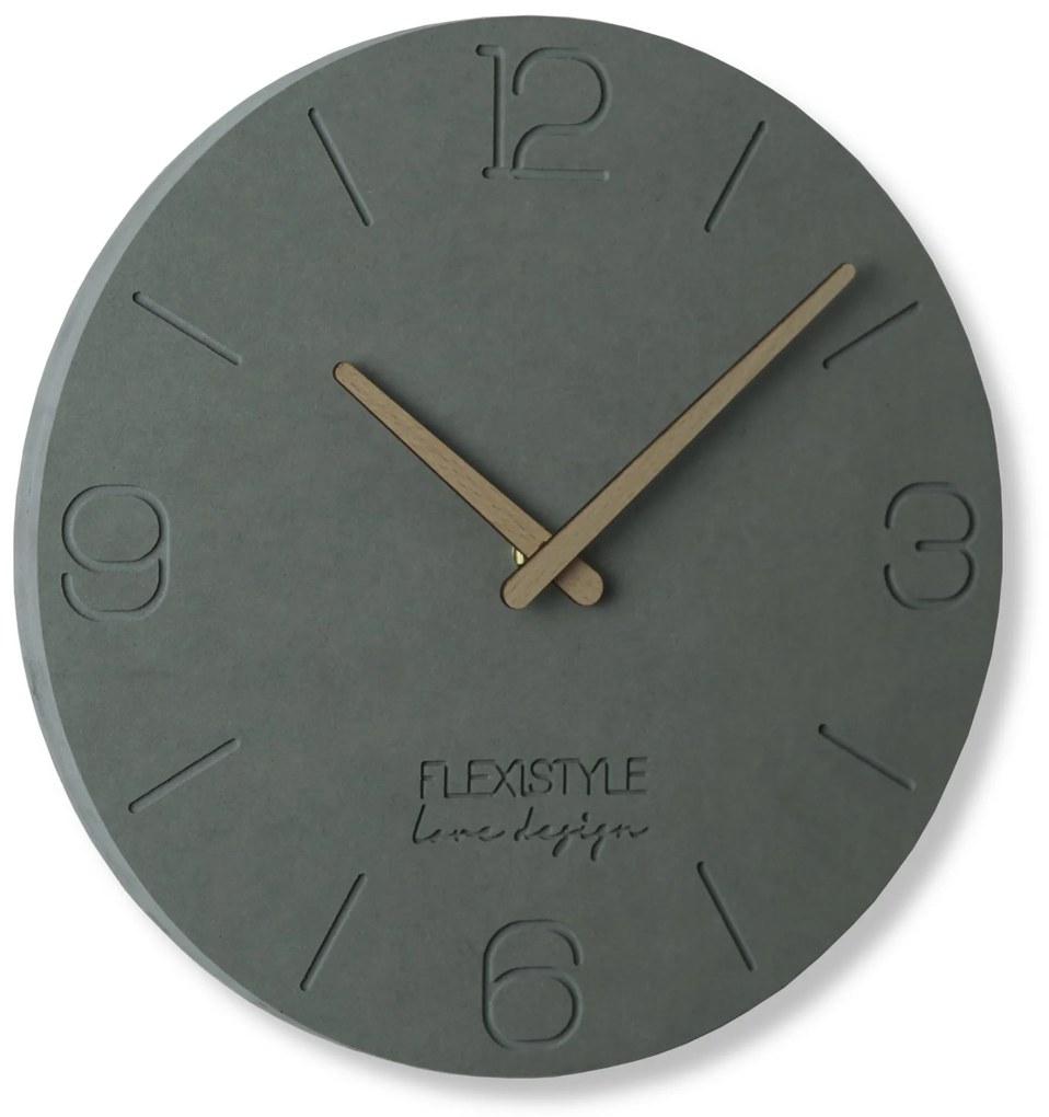 Nástenné ekologické hodiny Eko 3 Flex z210c 1a-dx, 30 cm