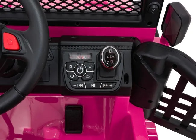 Elektrické autíčko Jeep BEAST 4x4 ružové
