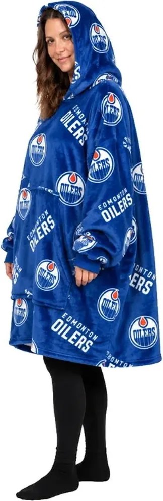 Mikinová televízna deka NHL Edmonton Oilers – veľ. M