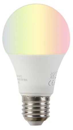 Inteligentná oblúková lampa medená vrátane A60 Wifi - Arc Basic