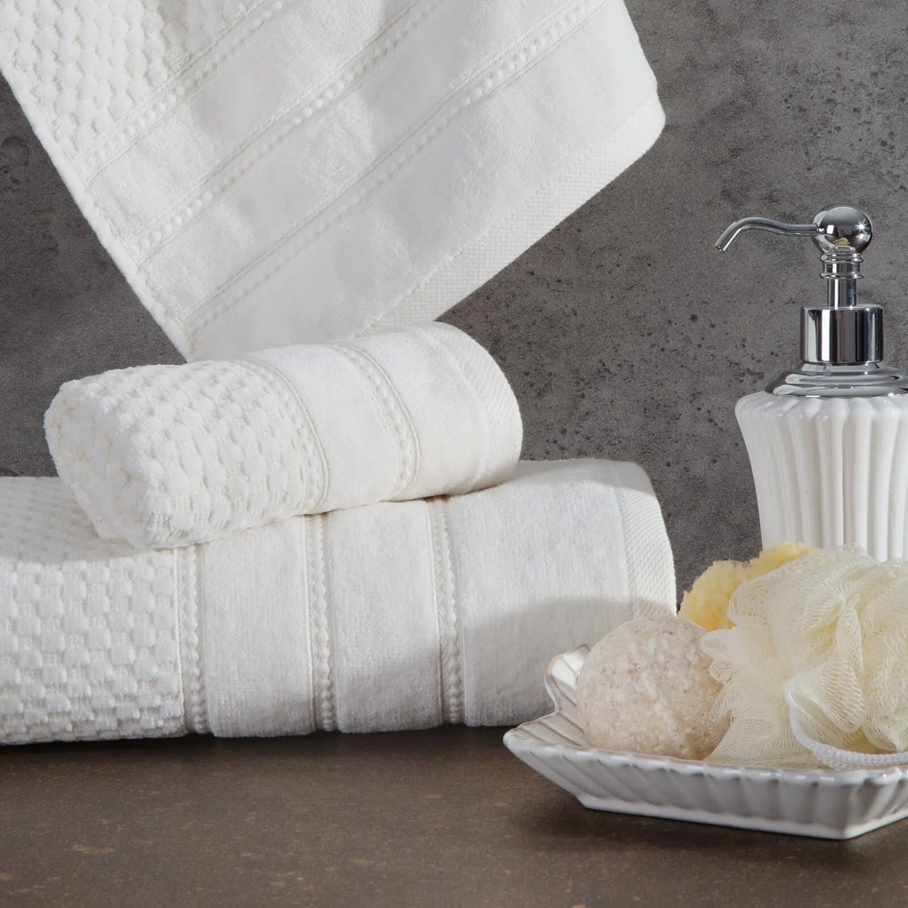 BAVLNENÝ UTERÁK ADORE 50X90 CM MEDOVÁ